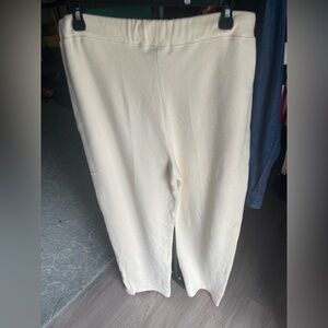 Elegant Cream Women's Pants